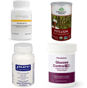 Berberine, Psyllium, Akkermansia, and Chromium